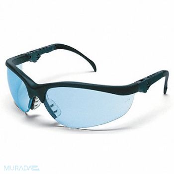 MCR SAFETY Safety Glasses Light Blue, 3NTP1