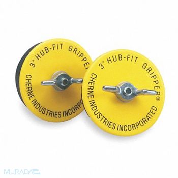 CHERNE Pipe Plug Wing Nut 2.4 H 4 Pipe, 3NVX6