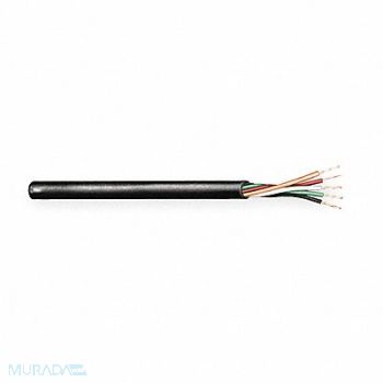 CAROL Sprinkler Wire 5 Cond 18AWG 500ft Blk, 3NXN5