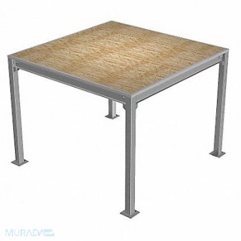 PORTA-KING Platform Mzznn 9 ftx8 ftx8 ft, 3NYH3