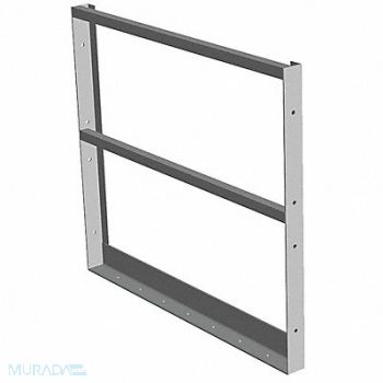 PORTA-KING Guard Rail 48 in Polyurne Acrylic Enamel, 3NYH9