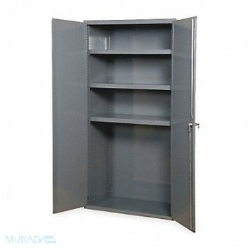 DURHAM MFG Storage Cabinet 72 x48 x24 Gray 3Shlv, 3NYN3