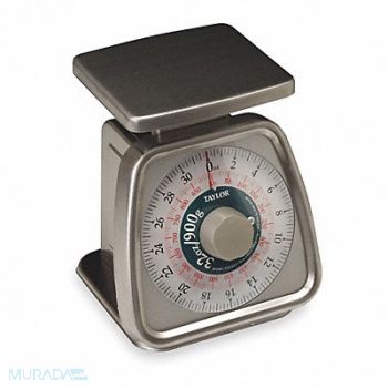 TAYLOR Dial Scale SS 32 oz Weight Cap. Silver, 3NZH2
