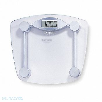 TAYLOR Bath Scale Digital 180kg/400 lb Cap, 3NZP9