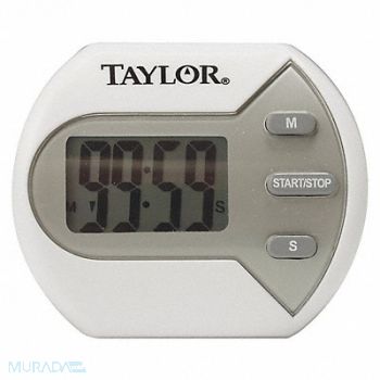TAYLOR Digital Timer General Purpose LCD, 3NZR6