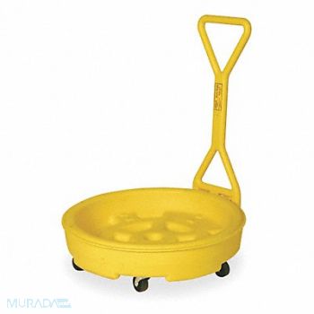 EAGLE Mobile Drum Spill Dolly 12 Gal, 3PA33