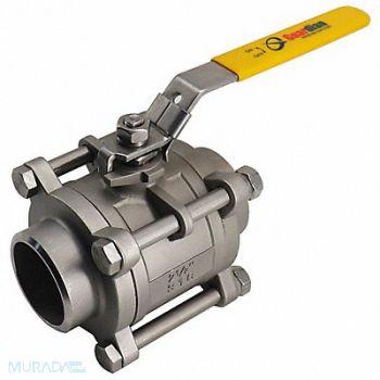 GRAINGER APPROVED Ball Valve Full 4 Size 1000 psi 2-Way, 796AA4