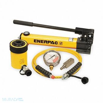 ENERPAC Hollow Hydraulic Ram and Pump Set, 3PCY6