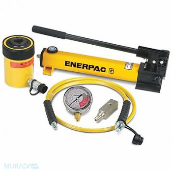 ENERPAC Hollow Hydraulic Ram and Pump Set, 3PCY7