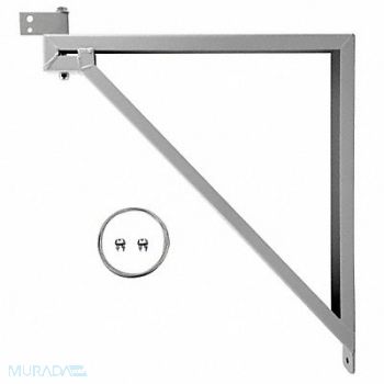 DAYTON Mounting Bracket Ceiling/Wall/Post Gray, 3PEH3