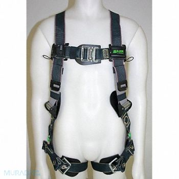 HONEYWELL MILLER Arc Flash Body Harness Revolution L/XL, 3PRT8