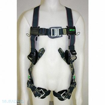 HONEYWELL MILLER Arc Flash Body Harness Revolution L/XL, 3PRU2