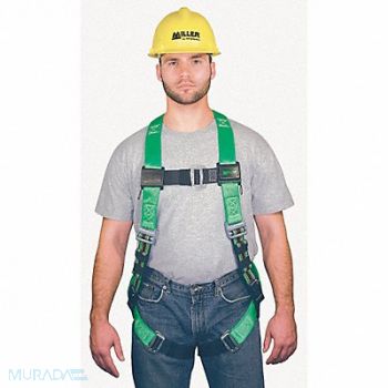 HONEYWELL MILLER K3263 Full Body Harness Duraflex Python 2XL, 3PRW8