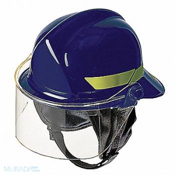 BULLARD Fire Helmet Blue Modern, 3PUL7