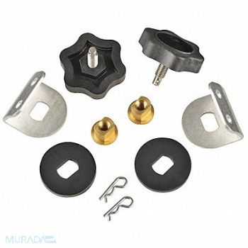 BULLARD Faceshield Mounting Kit Nylon Black, 3PUR7