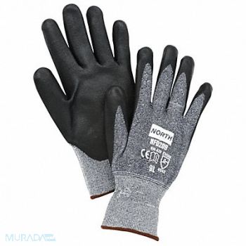 HONEYWELL Cut Resistant Gloves Gray/Black L PR, 3PUZ4