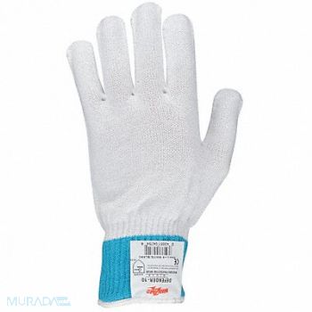 WHIZARD Cut Resistant Glove White Reversible S, 3PVE6