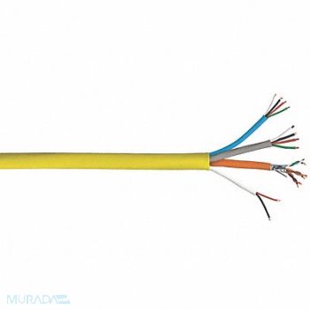 CAROL Data Cable Plenum 16 Wire Yellow 500ft, 3PYV8