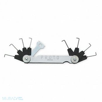 PROTO Tapered Feeler Gauge Set Dim Type Inch, 3R009