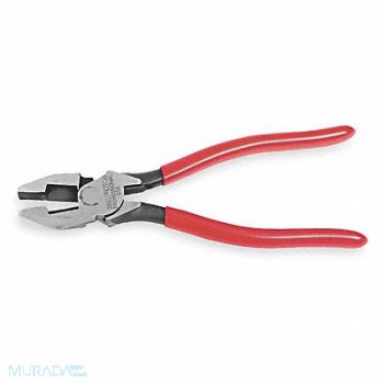PROTO Linemans Pliers 8-5/8 In Dipped Handle, 3R254