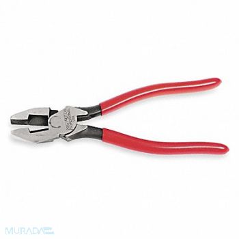 PROTO Linemans Pliers 9-1/4 In Dipped Handle, 3R256