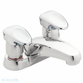 MOEN COMMERCIAL Low Arc Chrome Moen M-Press Brass 0.5gpm, 3RA70