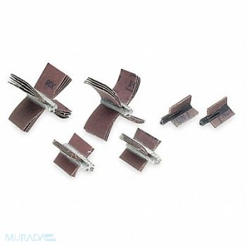 MERIT H6015 Bore Polisher 5/8 to 1 in Dia 180 Grit, 3RB55