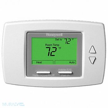 HONEYWELL Fan Coil Tstat Digital 2 or 4 Pipe 24V, 3RCK9