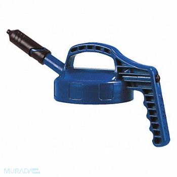 OIL SAFE G3514 Mini Spout Lid w/0.27 In Outlet Blue, 3REJ1