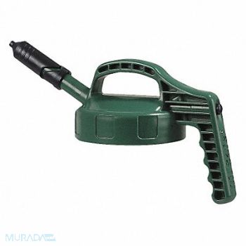 OIL SAFE G3514 Mini Spout Lid w/0.27 In Outlet Dk Green, 3REJ2