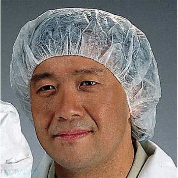 CELLUCAP E9210 Bouffant Cap White 21 in dia PK100, 3RKT7