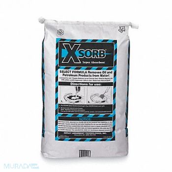 XSORB Hydrocarbon Absorbent 1.75 cu ft Bag, 3RPC5