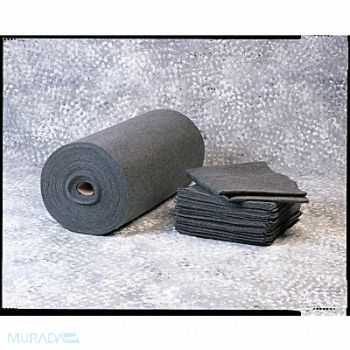 OIL-DRI Absorbent Pad Universal Gray PK50, 3RPR1