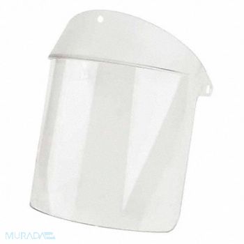 OBERON COMPANY Faceshield Visor Polycarb Clr 8x14in, 3RTK7
