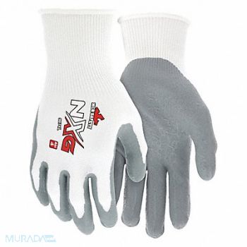 MCR SAFETY Coated Gloves Nylon M PR, 8NFC7