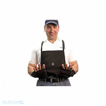 GRAINGER APPROVED Apron Universal Black, 3RYW5