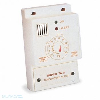 SUPCO Temperature Alarm -10 to 80F, 3T186