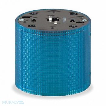 FEDERAL SIGNAL Tower Light Module 120V 100mm Blu, 3T951