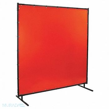 STEINER H6755 Welding Screen 4 ft H 6 ft W Orange, 5UZ24