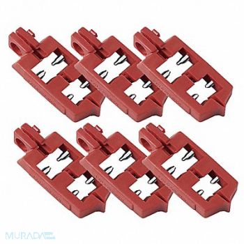 BRADY Breaker Lockout Pk6, 3T986