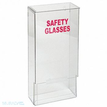 GRAINGER APPROVED Saf Glss and Goggles Disp W/ Lid Stk Clr, 3TCA5