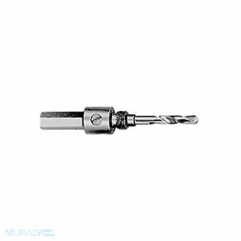 MILWAUKEE Hole Saw Arbor 3/8 1/2-20 Thread, 3TGR9