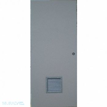 CECO D4277 Hollow Metal Door 12 x 12 Louvers, 6RKZ5