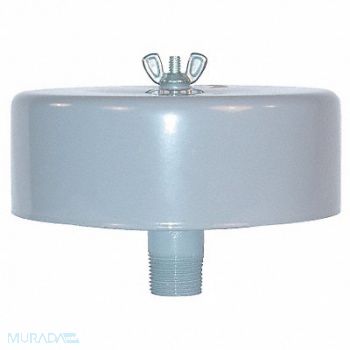 SOLBERG Filter Silencer 3/4 MNPT Inlet 25 cfm, 3TKZ7