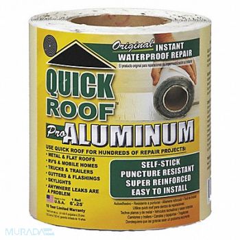 QUICK ROOF Repair Product Asphalt L 25 x W 0.5 Ft, 3TNZ3