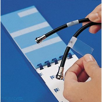 BRADY Wire Marker Book Write-On Self-Laminatng, 3TP16