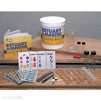 LAMOTTE Water Test Ed Kit pH Dis O2 Nitrate etc, 3TRG3