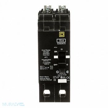 SQUARE D Circuit Breaker 70A Bolt On 277/480V 2P, 3TW31