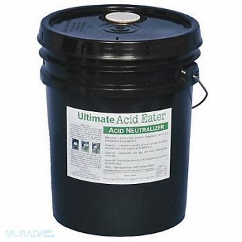 ULTIMATE ACID EATER Chemical Neutralizer Acids 5 gal., 3TYK7
