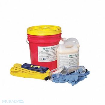 HF ACID EATER Hydrofluoric Acid Spill Kit, 3TYN6